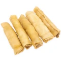 Hipoalergiczne przysmaki jagnięce dla psa rulony ze skóry 15 cm 4DOGS.